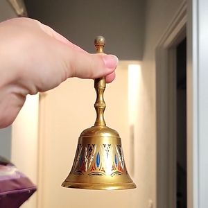 Vintage small brass bell
